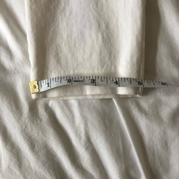 GAP Signature Skinny Ankle Pant in Ivory - Picture 6 of 7